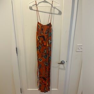 Maeve by Anthropologie dress, cross cross straps